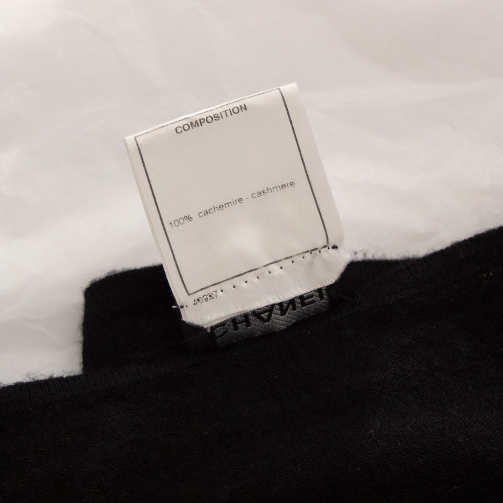 RARE Chanel Vintage F/W 2003 Comete Swarovski Embellished Necklace 03A Sweater - Picture 13 of 13